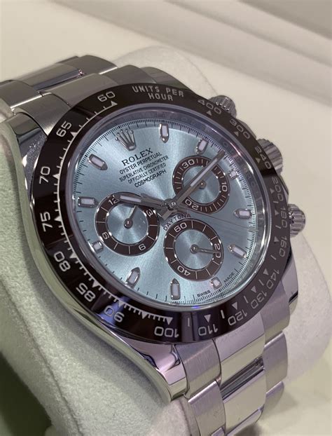 rolex ice blue dial daytona|rolex daytona ice blue diamond.